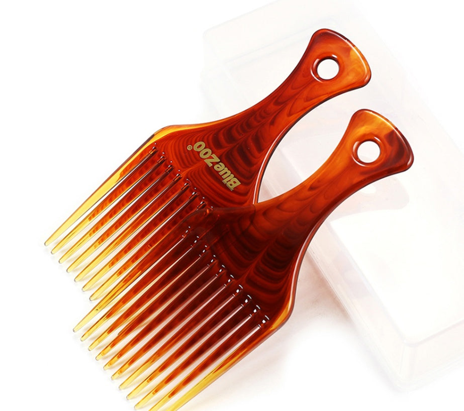 Large insert comb shovel oil head comb