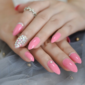 Metal false nails for women