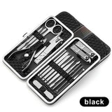 Nail manicure tool kit combo set