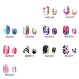 Pearl gloss nail polish film nail sticker