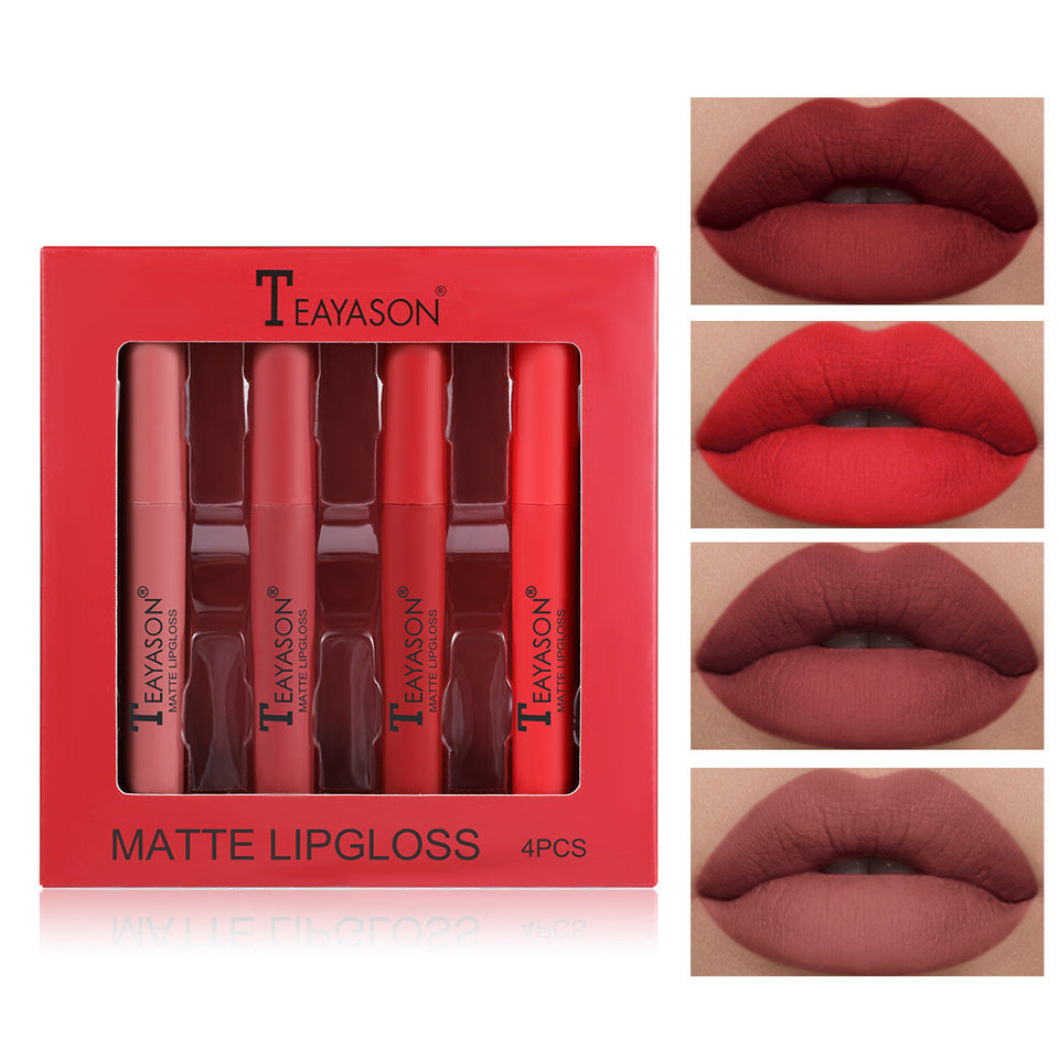 Velvet Matte Lipstick Set Lip Gloss Lip Glaze Set