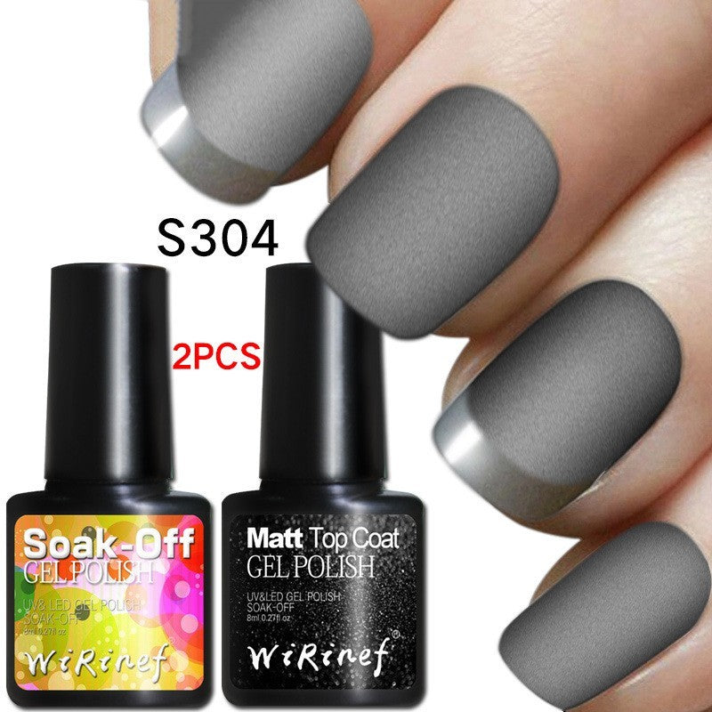 Frosted Seal Combination Nail Polish