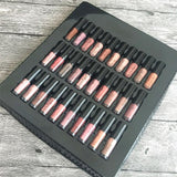 30 color lip gloss set