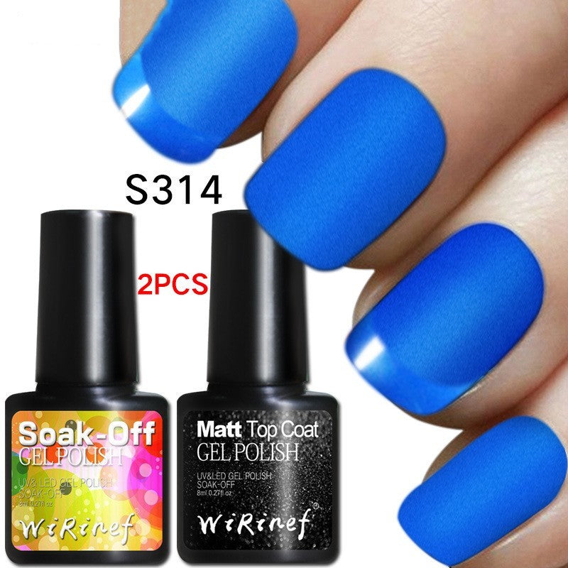 Frosted Seal Combination Nail Polish