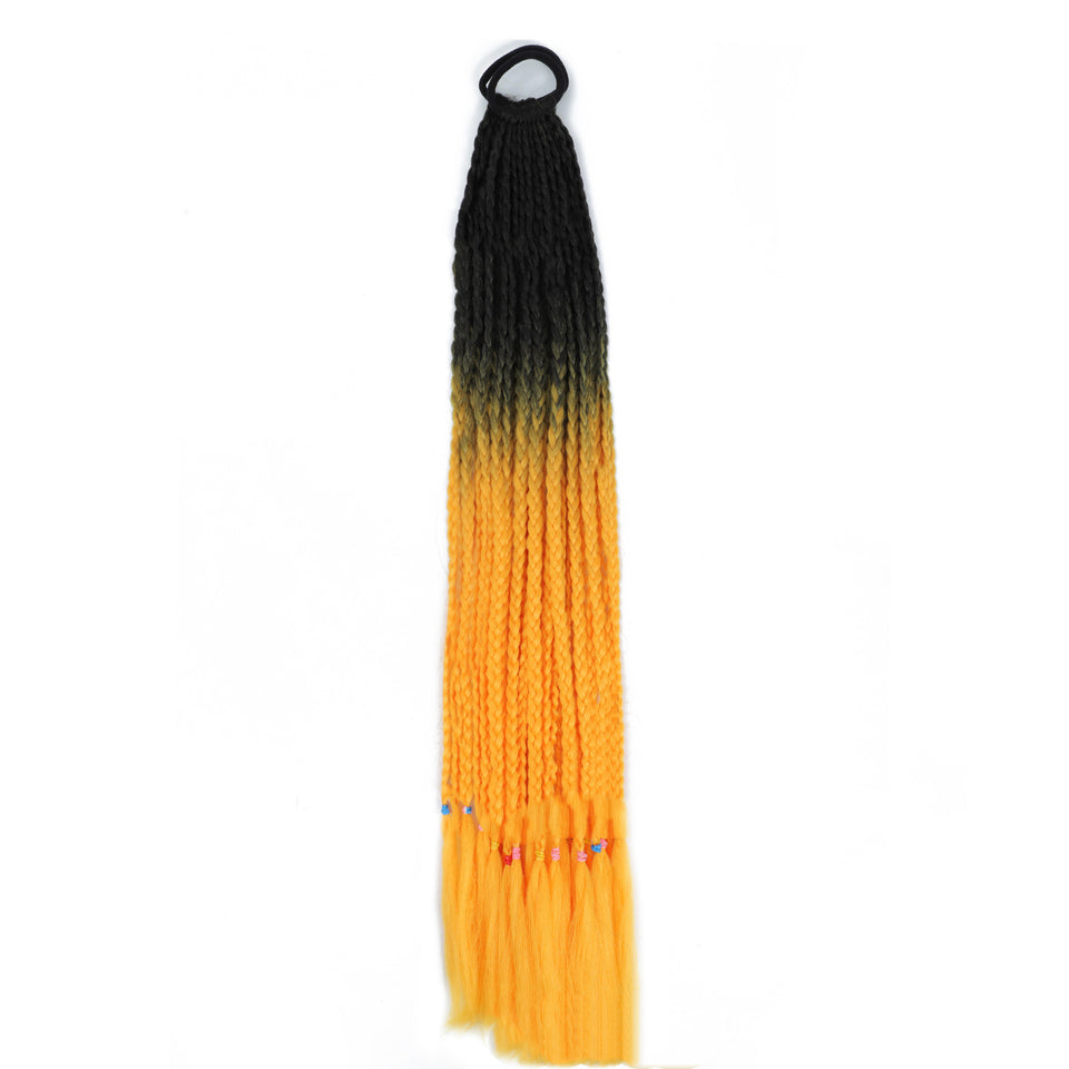 Wig Color Dreadlocks Three-strand European And American Trend