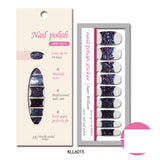 Pearl gloss nail polish film nail sticker