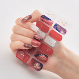 Laser Nail Polish Film Fashion Nail Stickers