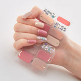 Laser Nail Polish Film Fashion Nail Stickers