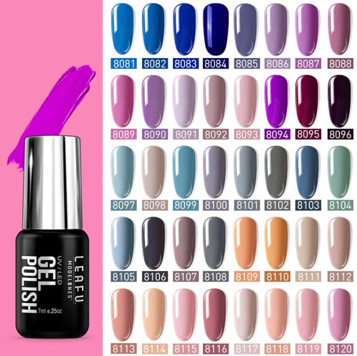 7ML solid color nail polish