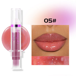 Pearl Lasting Moisturizing Lip Gloss Nourishing And Brightening No Stain On Cup Water Light Full Lips Lip Lacquer