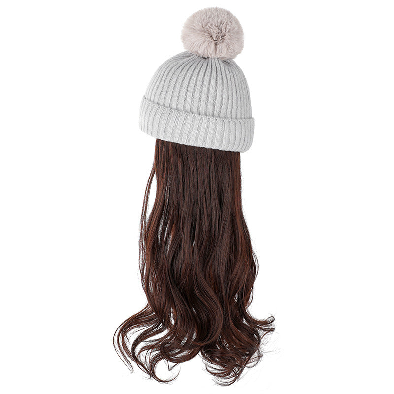 Autumn And Winter New Removable Fashion Woolen Hat