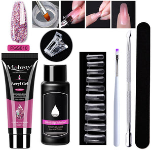 7-Piece Nail Art Crystal Extender Set