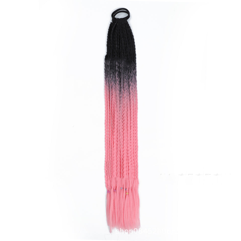 Wig Color Dreadlocks Three-strand European And American Trend