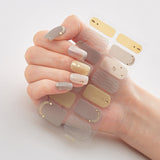 Laser Nail Polish Film Fashion Nail Stickers