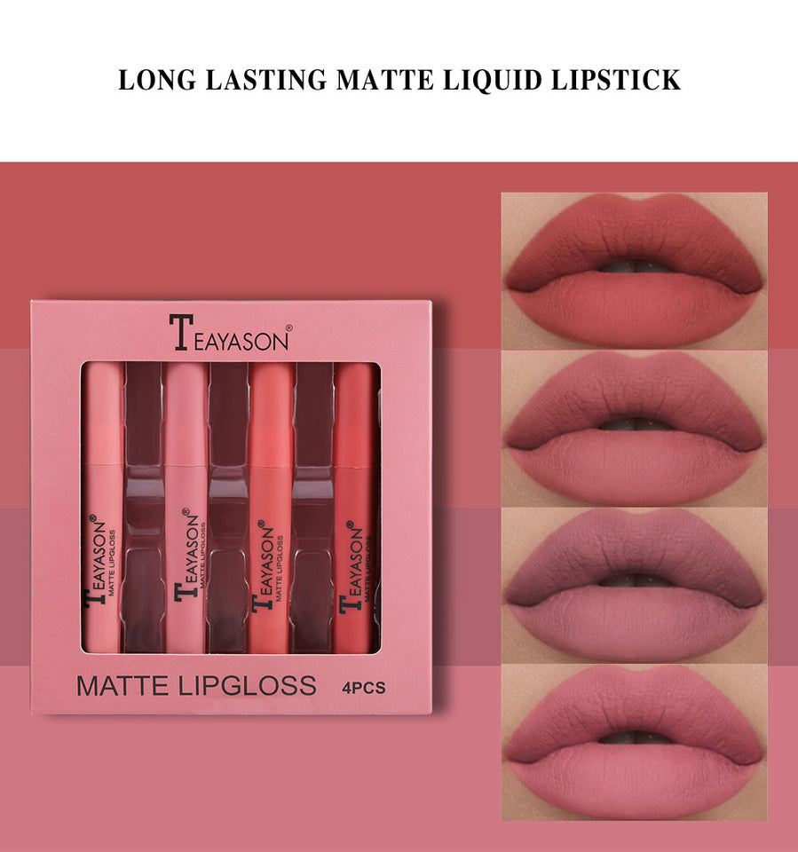 Velvet Matte Lipstick Set Lip Gloss Lip Glaze Set