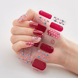 Laser Nail Polish Film Fashion Nail Stickers